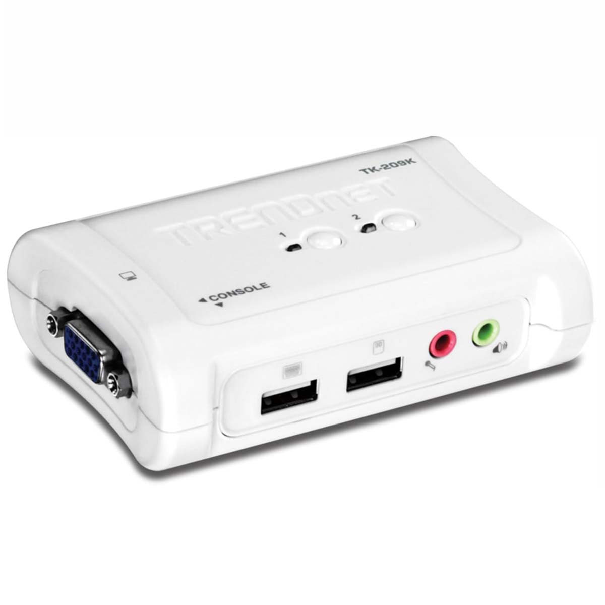 Switch KVM 2 cổng USB Displayport/audio (4K supported, kèm cáp) Aten Switch KVM 2 cổng USB Displayport/audio (4K supported, kèm cáp) Aten
