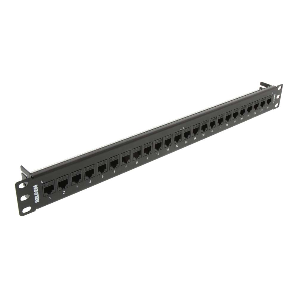 panel de parcheo, ax103253, keyconnect 24 puertos cat.6 negro 1 ...